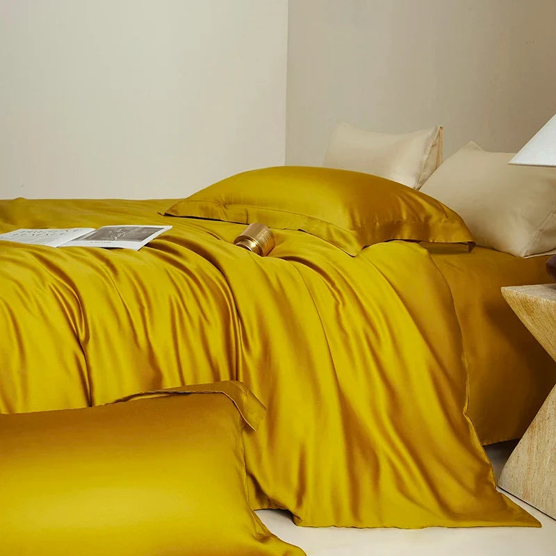 600TC Lyocell Soft Silky Cooling Bedding Set