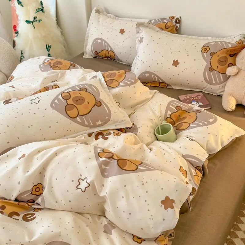 Cute Cat Bedding Set