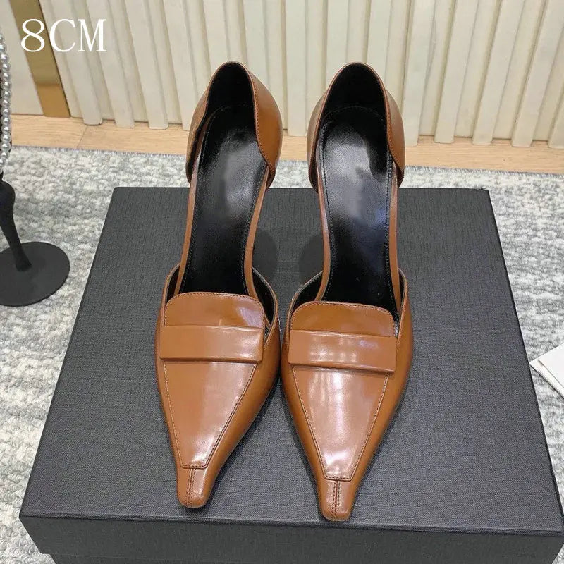 Fmaous Quality Leather Belt Buckle Heels