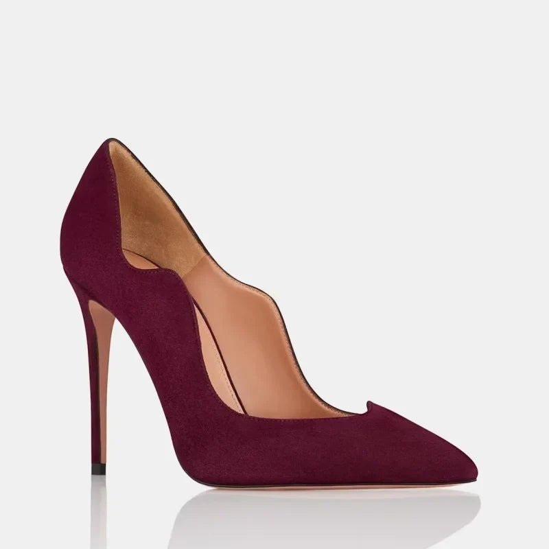 Metal leather Banquet Shoes