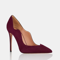 Metal leather Banquet Shoes