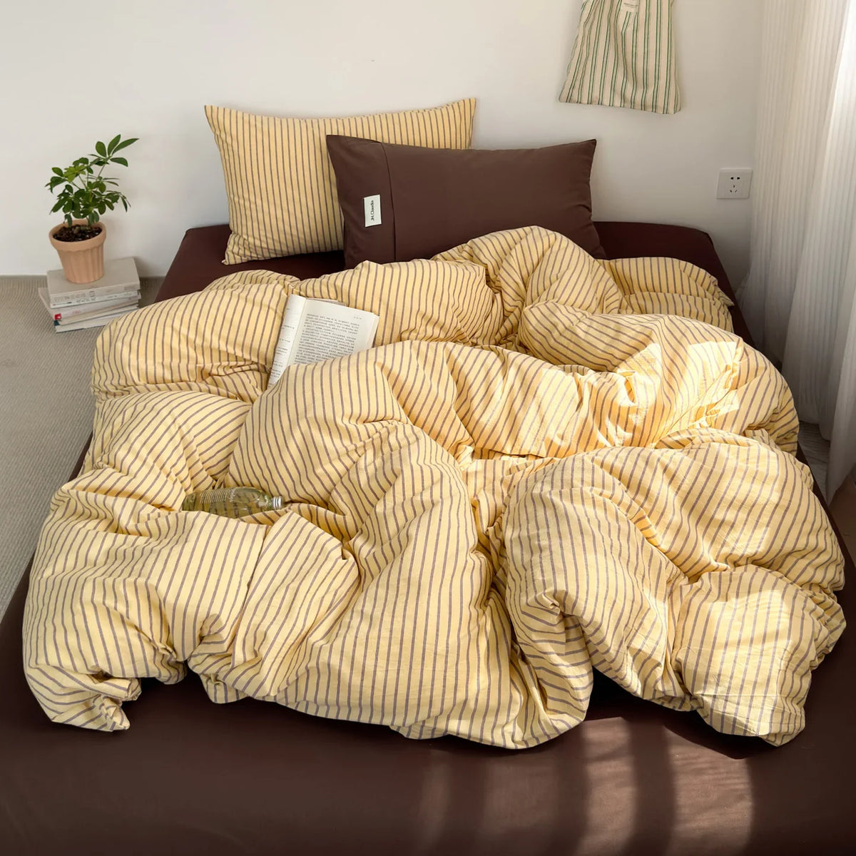Japanese Style 100% Cotton Bedding Set