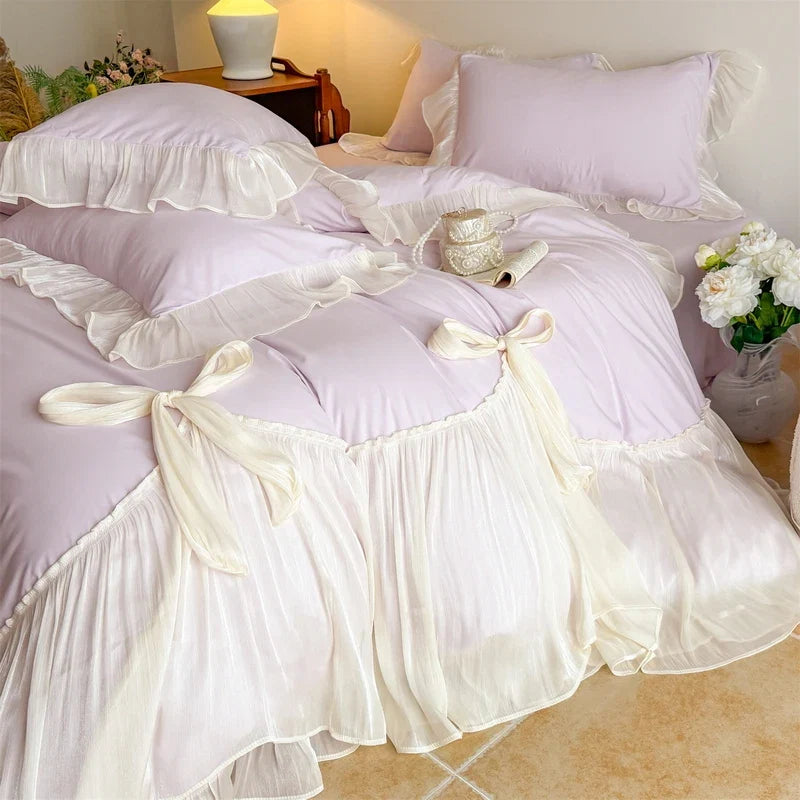 4Pcs Queen Bedding Set