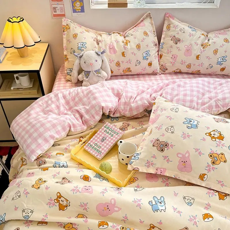 Kids Cute Bedding Set