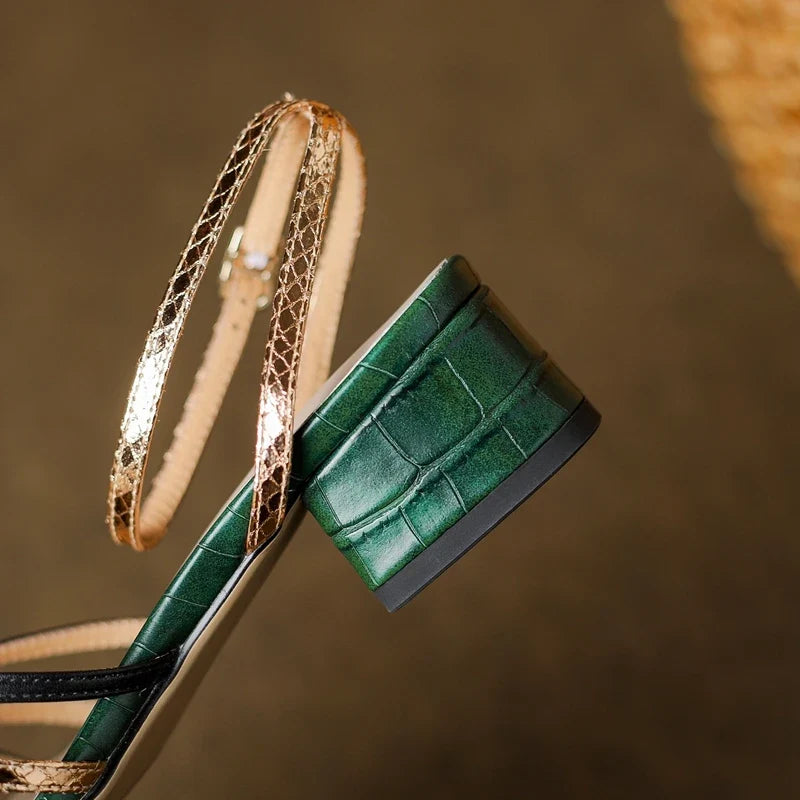 leather cowhide elastic band