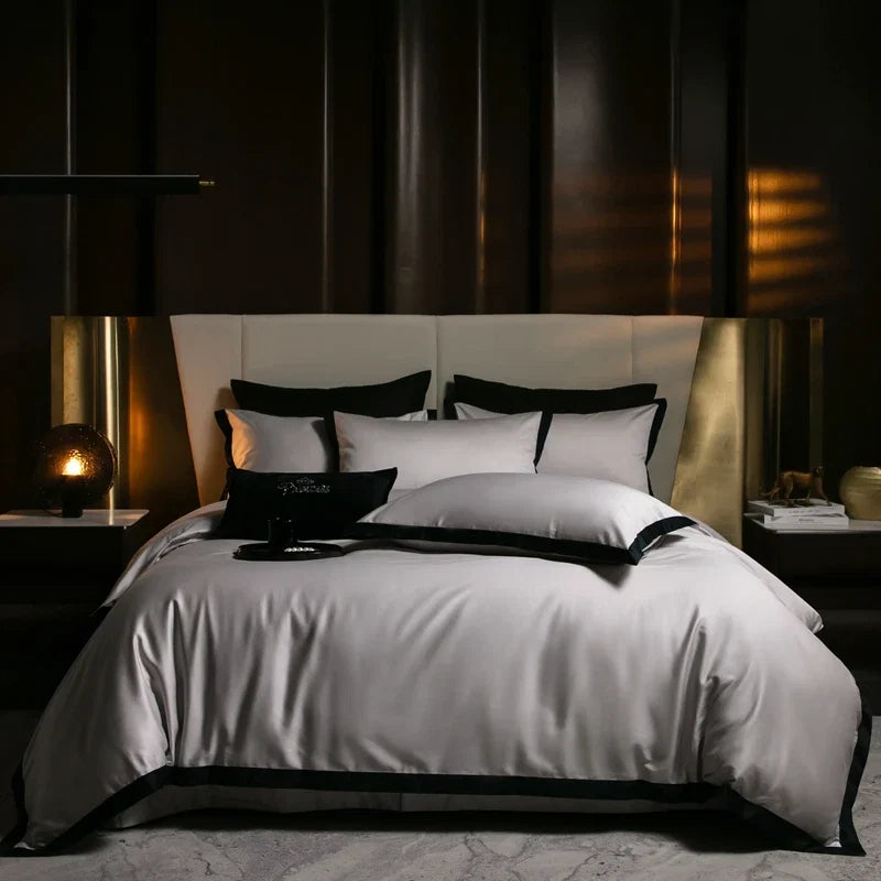 1000TC Egyptian Cotton Solid Color Bedding Set