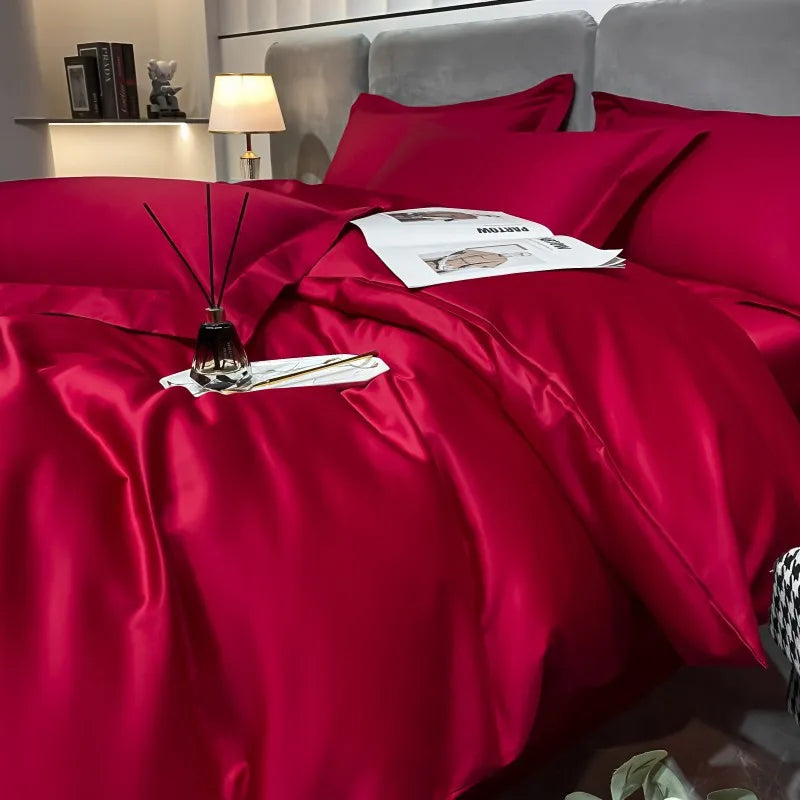Luxury 100% Cotton 4Piece Bedding Set