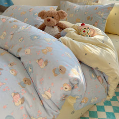 Cotton Long Staple Cotton 4 Pcs Bedding Set
