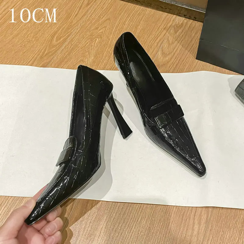 Fmaous Quality Leather Belt Buckle Heels