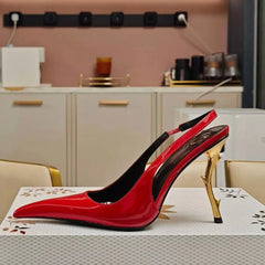 Patent Leather Alien Heel