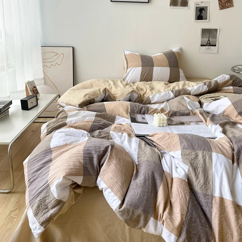 Simple Stripe Bedding Sets