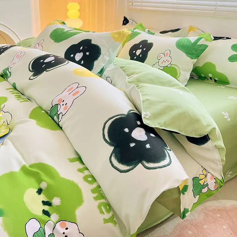 Cute Rabbit Bedding Set
