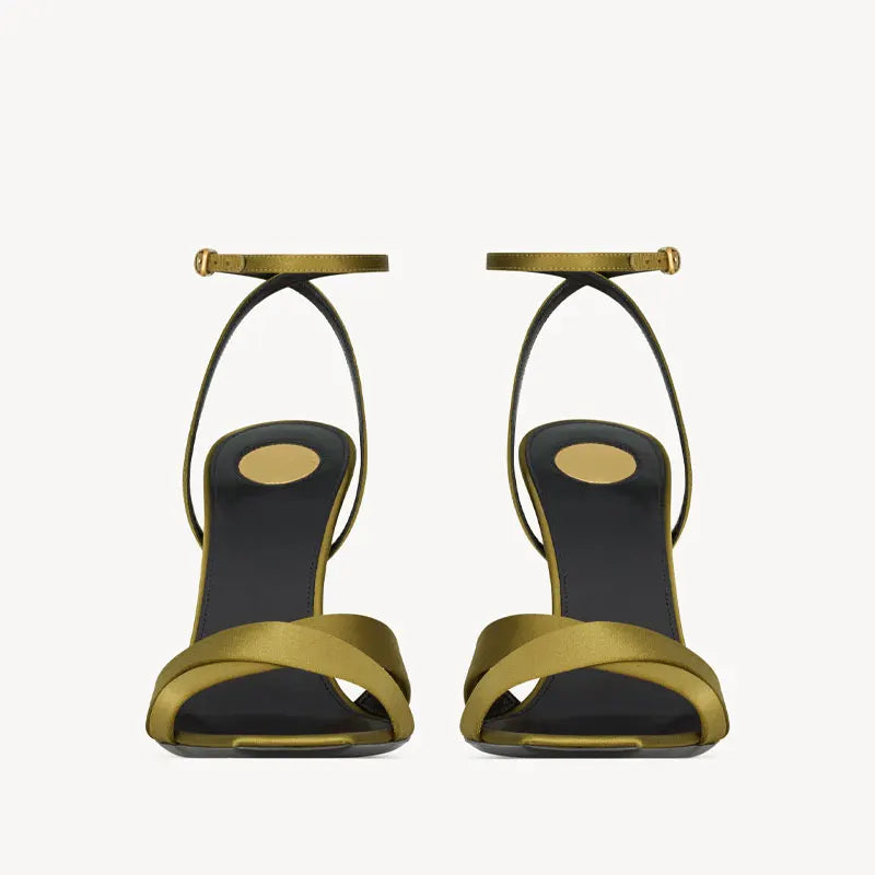 Stylish Cross - Strap Wedge Sandals