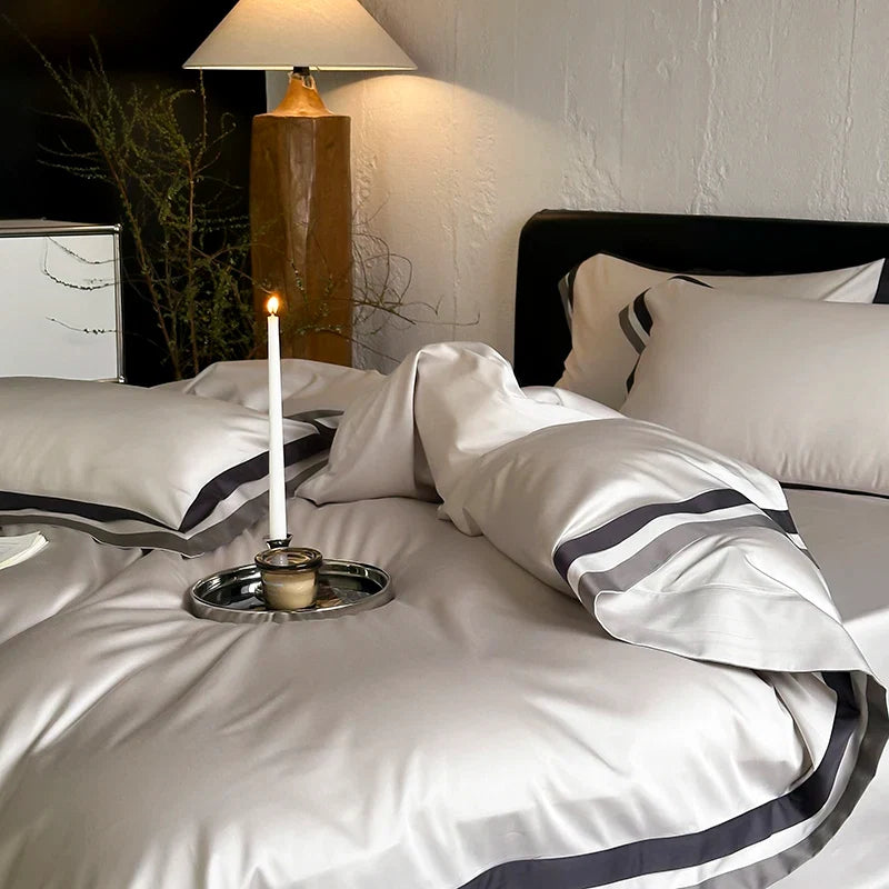 1000TC Lyocell Cotton Soft Silky Hotel Style Bedding Set