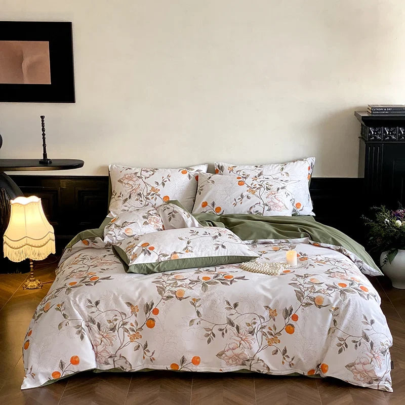 600TC Pima Cotton Soft Luxury Bedding Set