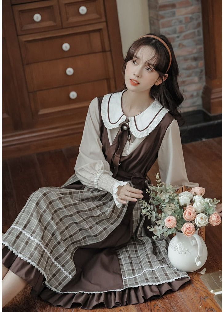 Dark Cottagecore Village Witch Dress