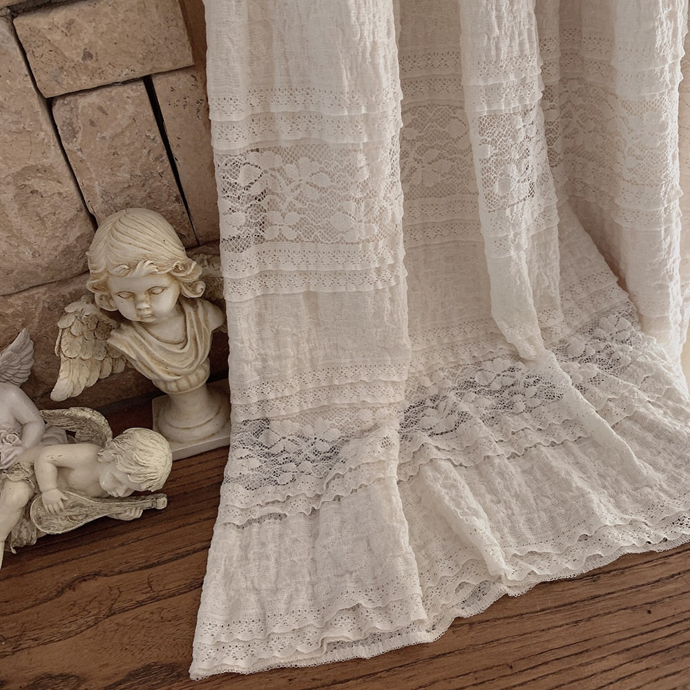 Cottagecore Vintage Fairy Lace Skirt