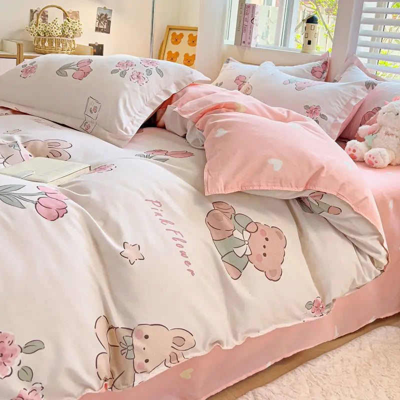 Cute Dog Bedding Set
