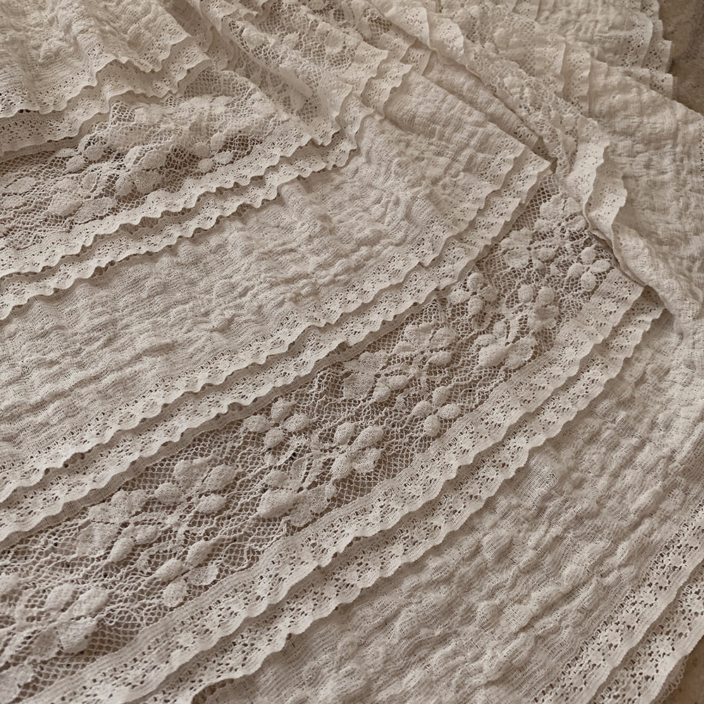 Cottagecore Vintage Fairy Lace Skirt