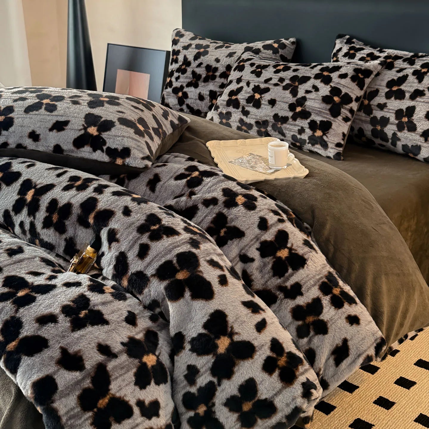 Winter Thick Velvet Bedding Set