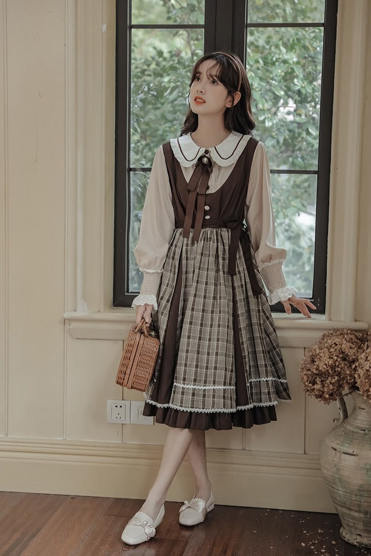 Dark Cottagecore Village Witch Dress
