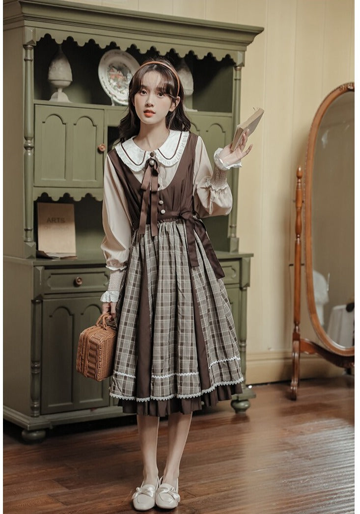 Dark Cottagecore Village Witch Dress