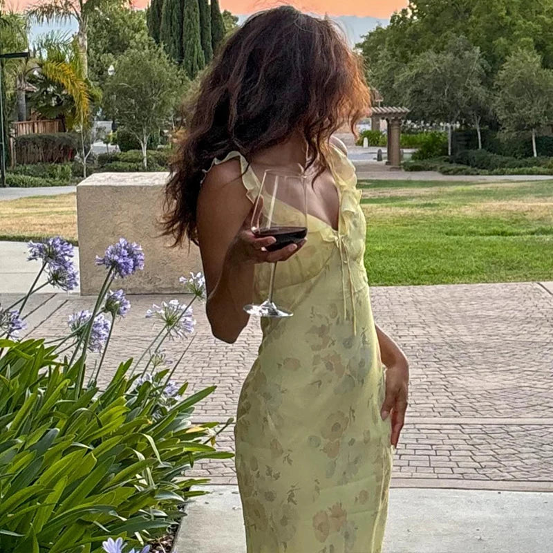Priscila Floral Maxi Dress