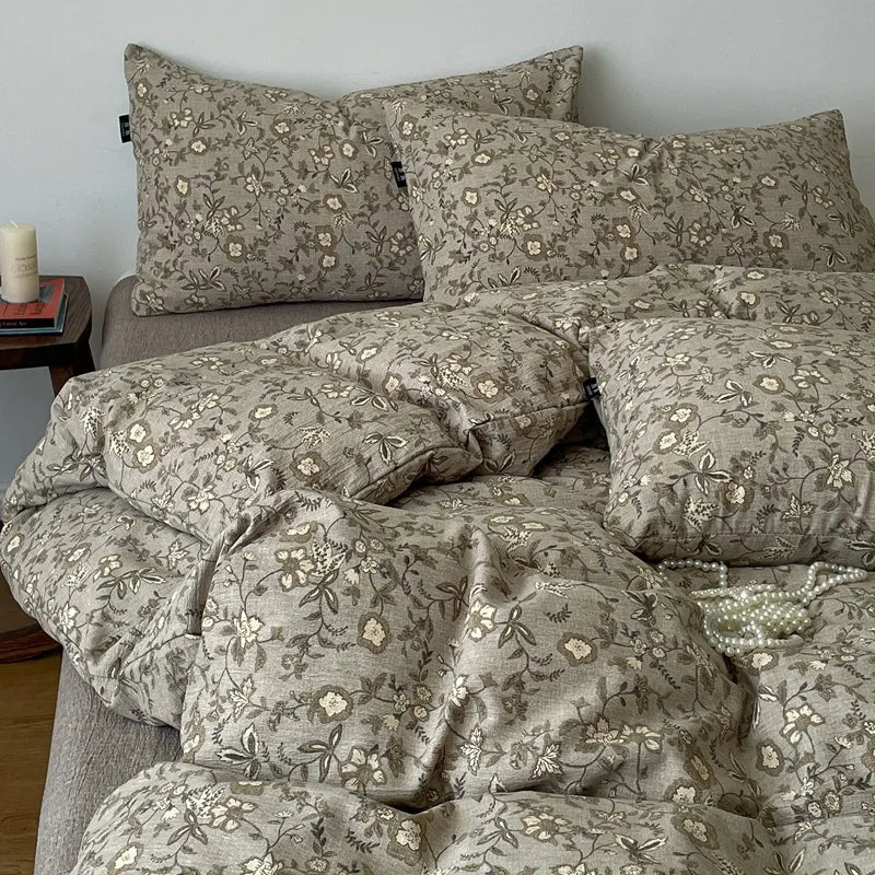 Bohemia Printed Linen-cotton Bedding Sets