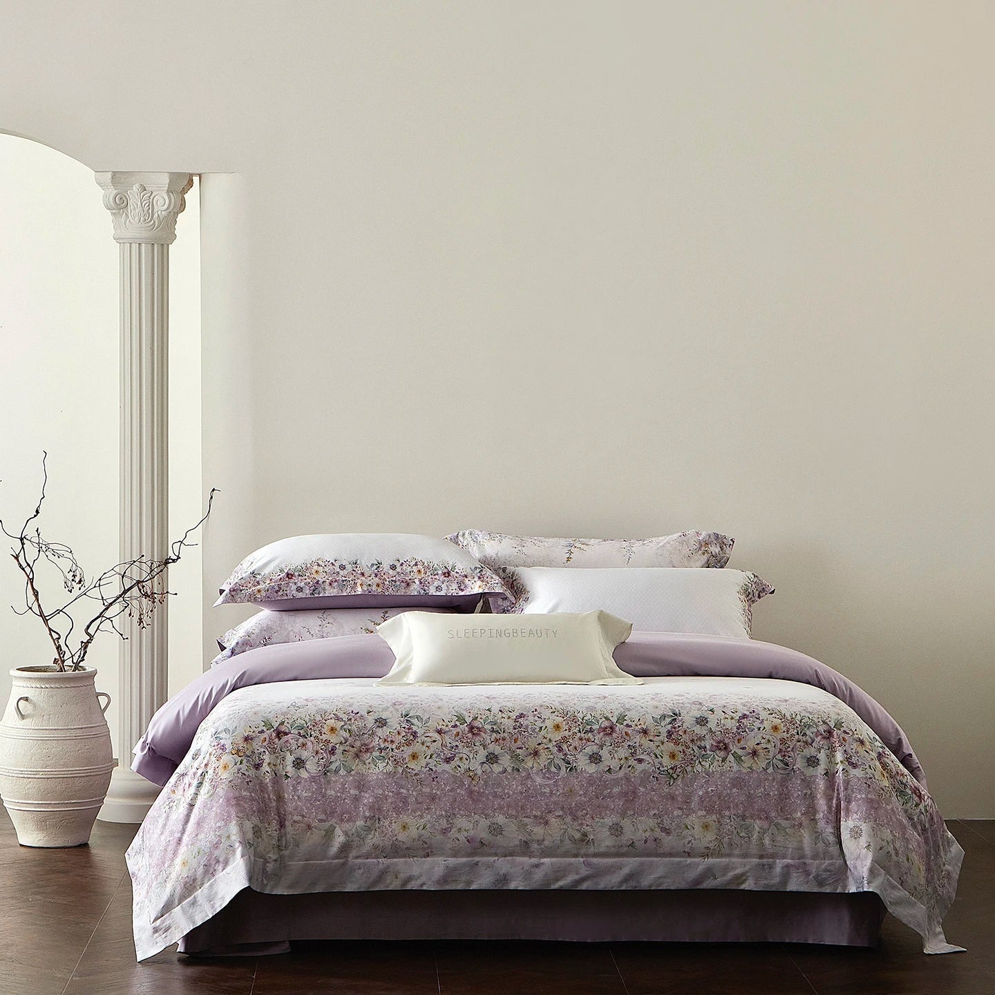Vintage Oil Painting Style Rose Flowers Pattern Bedding Set