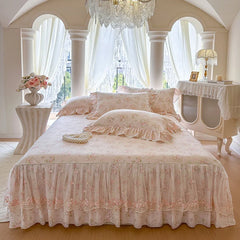 100% Cotton Floral Print Bedding Set