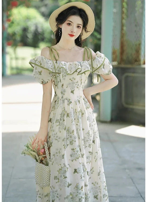 Magnolia Garden Vintage-Style Dress