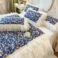 100% Cotton White Princess Bedding Sets