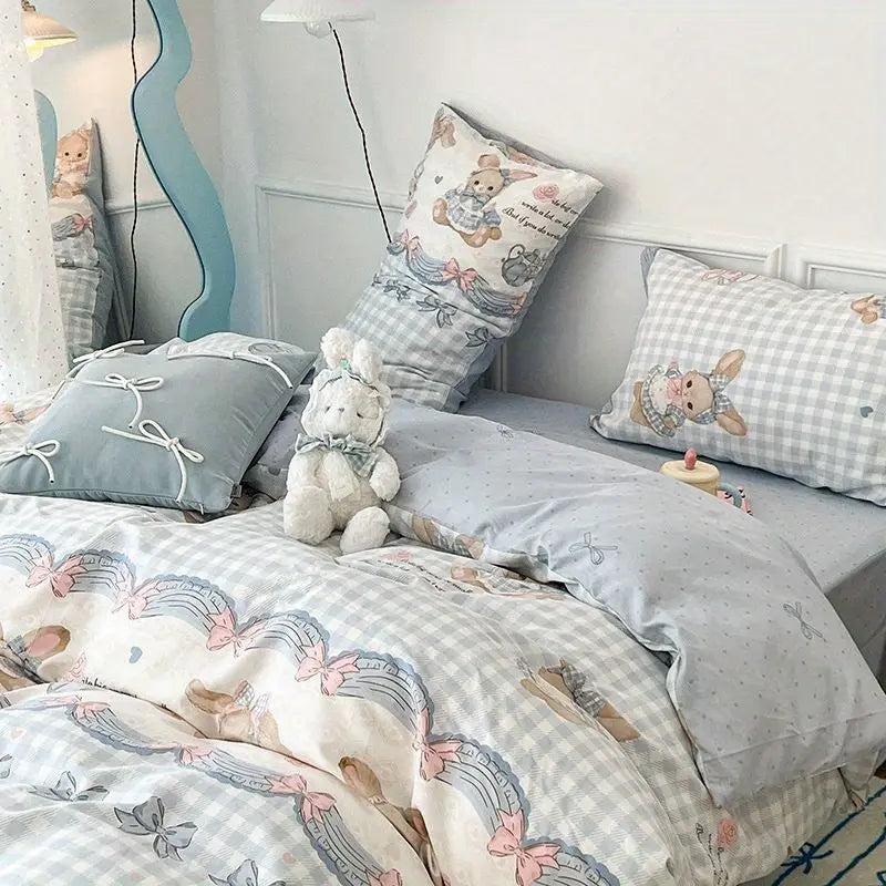 Cute Cartoon Bedding Set