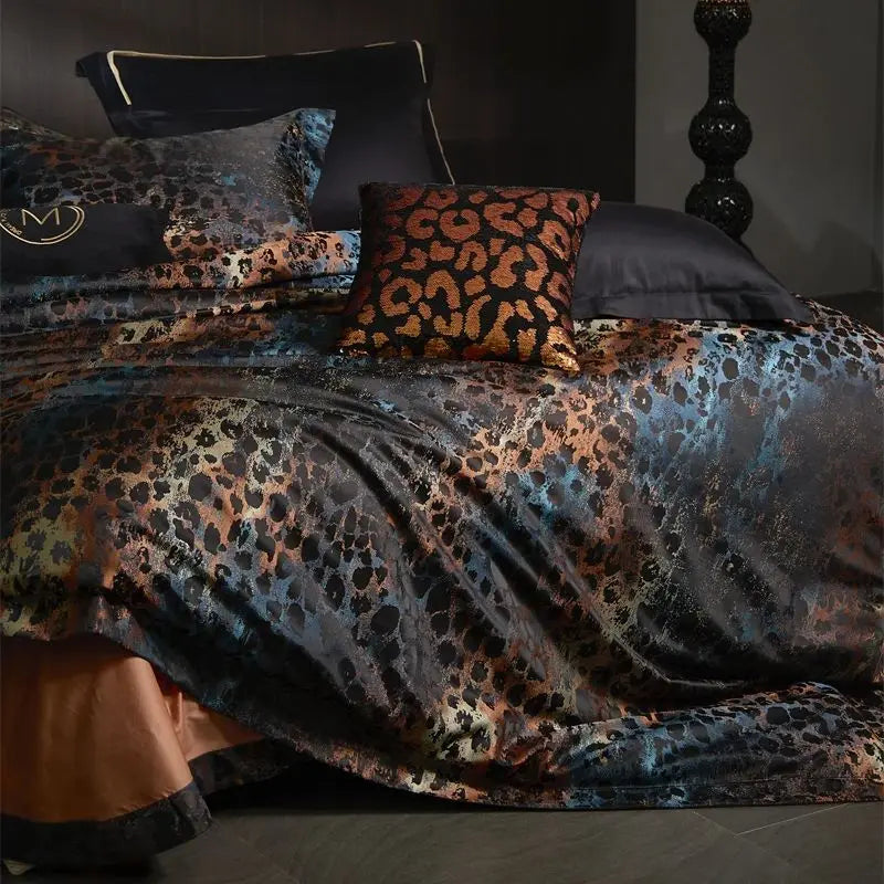 Leopard Print Luxury Bedding Set
