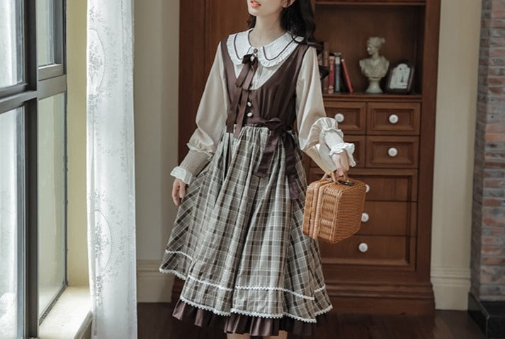 Dark Cottagecore Village Witch Dress