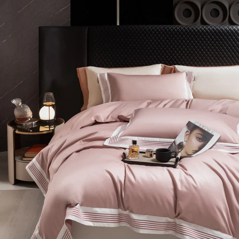 1000TC Egyptian Cotton Luxury Embroidery Bedding Set