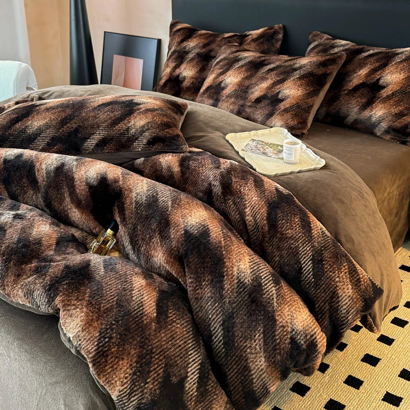 Winter Thick Velvet Bedding Set