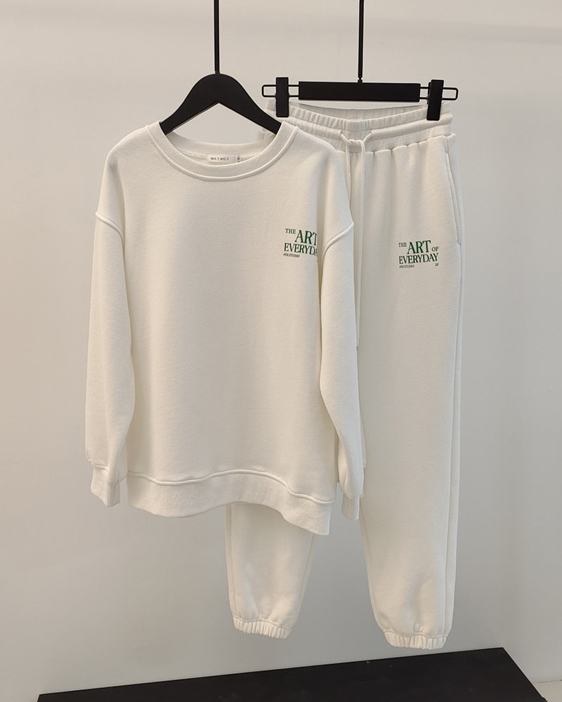 Gracia Fleece Tracksuit Set