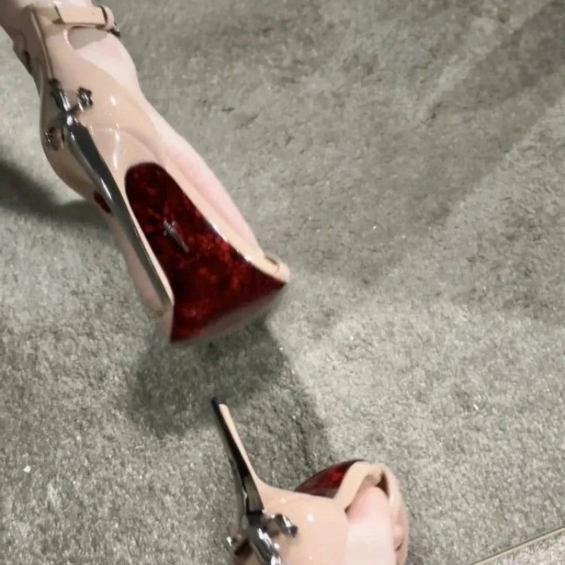 Black Stiletto Heel