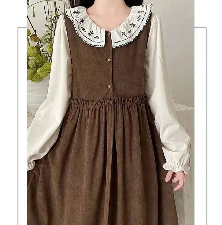 Broom Swamp 2-Piece Cottagecore Dress