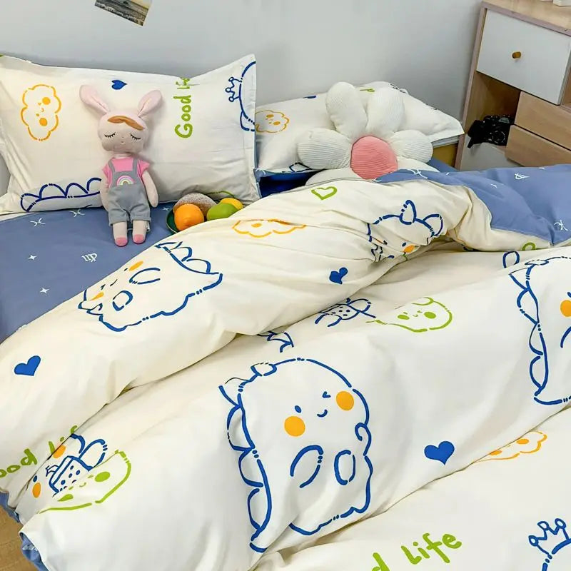 Orange Bedding Set
