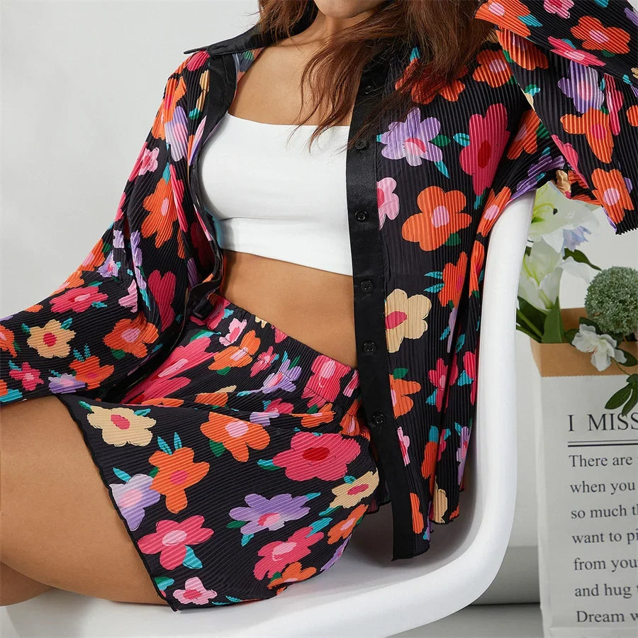 Patterned Paradise Twinset
