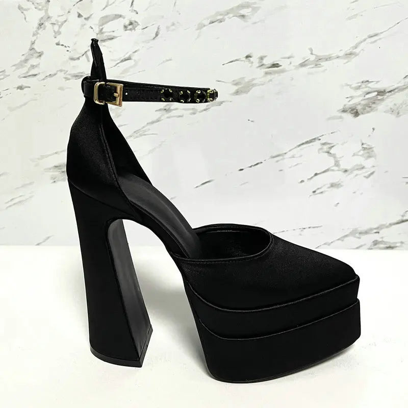 Water Platform Thick Heel