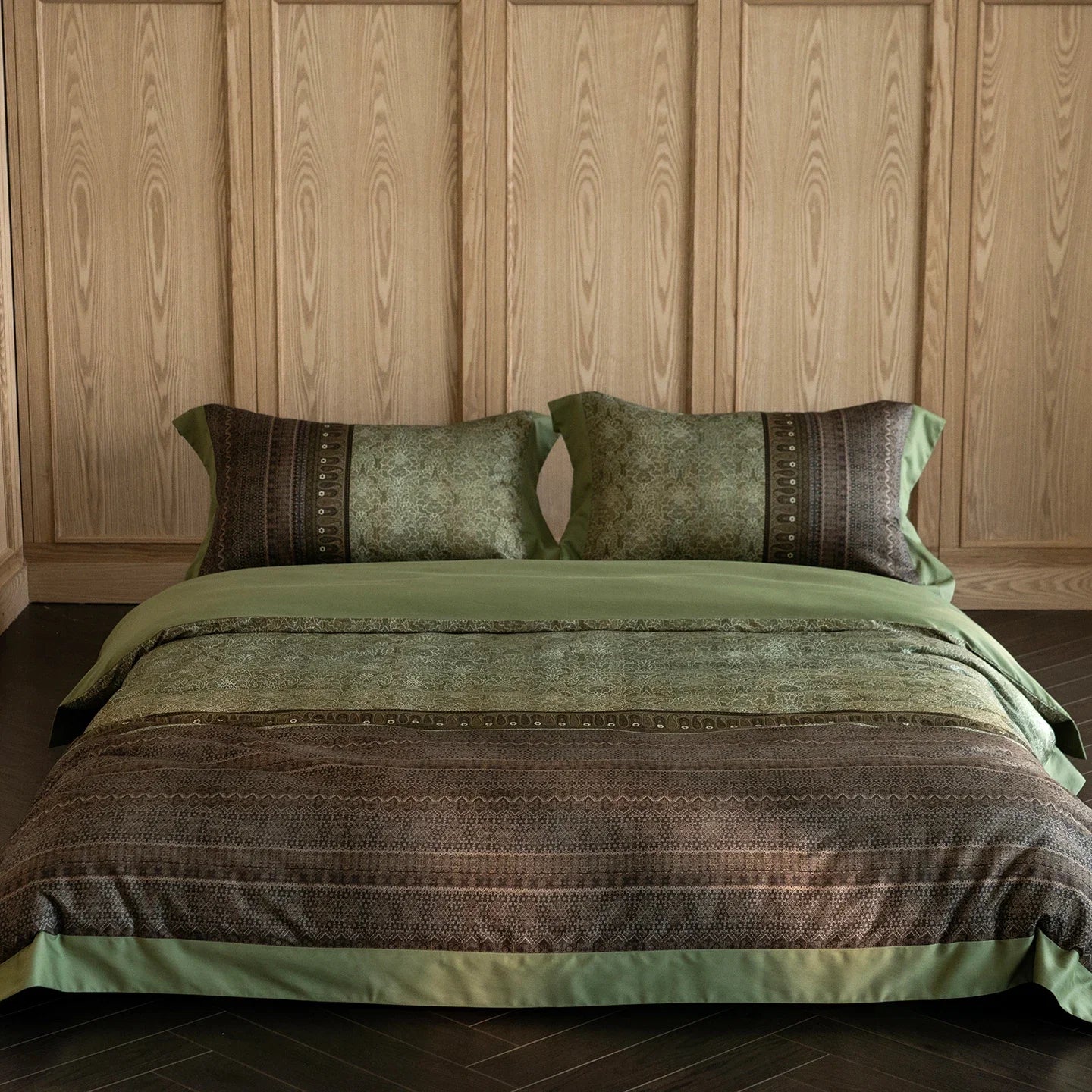 Vintage Bohemian Geometric Luxury Bedding Set