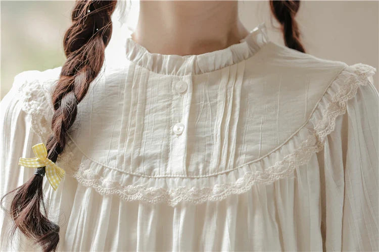 Cozy Morning Cottagecore Blouse