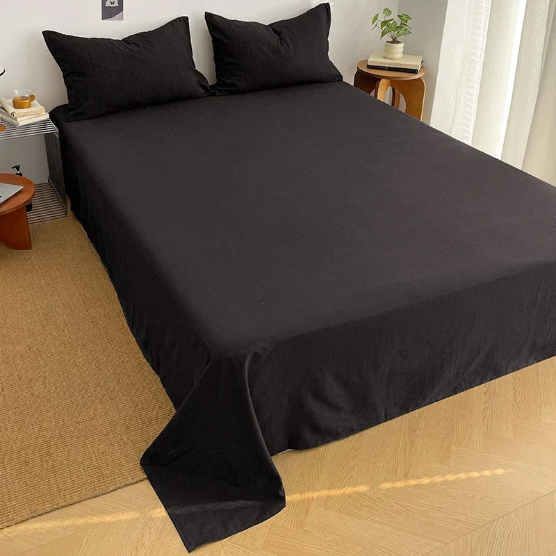 Black Striped Bedding Set
