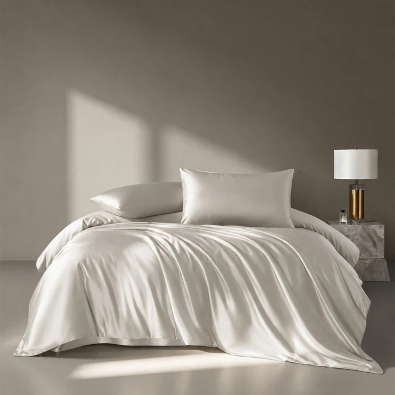 Hotel Style Solid Color Luxury 1000TC Egyptian Cotton Soft Bedding Set