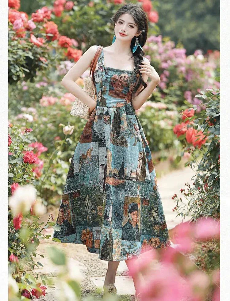 Vestido Jacquard de Muse Inspirado