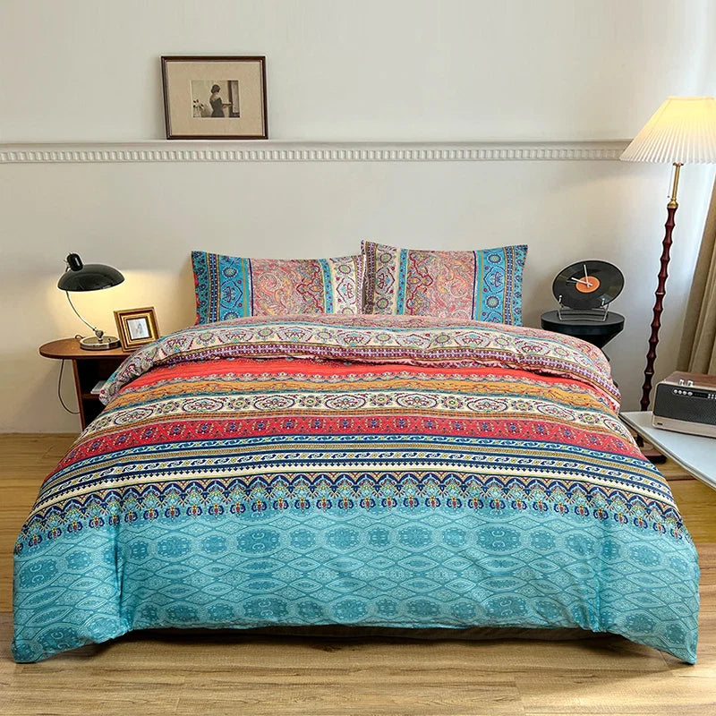 Boho Style Duvet cover Sets 3PCS Bedding Set