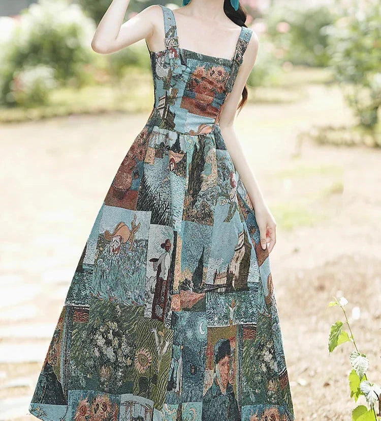 Vestido Jacquard de Muse Inspirado